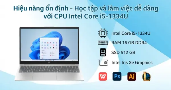 Laptop HP 15-FD0237TU 9Q972PA - Hình ảnh 3