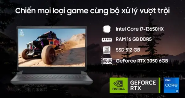 Laptop Dell Gaming G15 5530 71053700 - Hình ảnh 4