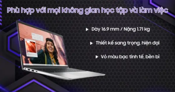 Laptop Dell Inspiron 15 3530 P16WD - Hình ảnh 3