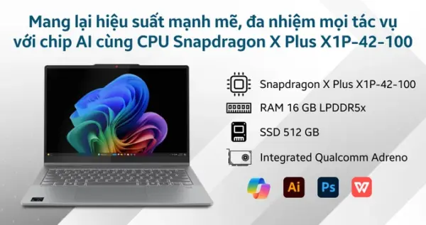 Laptop Lenovo IdeaPad 5 2-in-1 14Q8X9 83GH001FVN - Hình ảnh 3