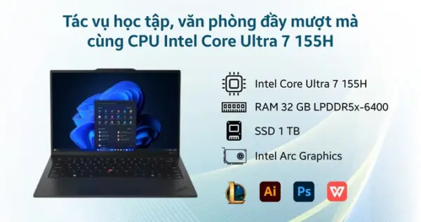 Laptop Lenovo ThinkPad X1 Carbon Gen 12 21KC008PVN - Hình ảnh 3