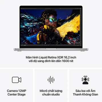 MacBook Pro 16 M4 Max 16CPU 40GPU 64GB 2TB - Hình ảnh 3