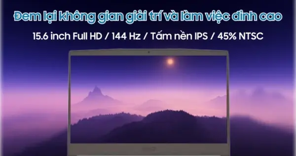 Laptop MSI Gaming Thin 15 B12UCX-1419VN V2 - Hình ảnh 4